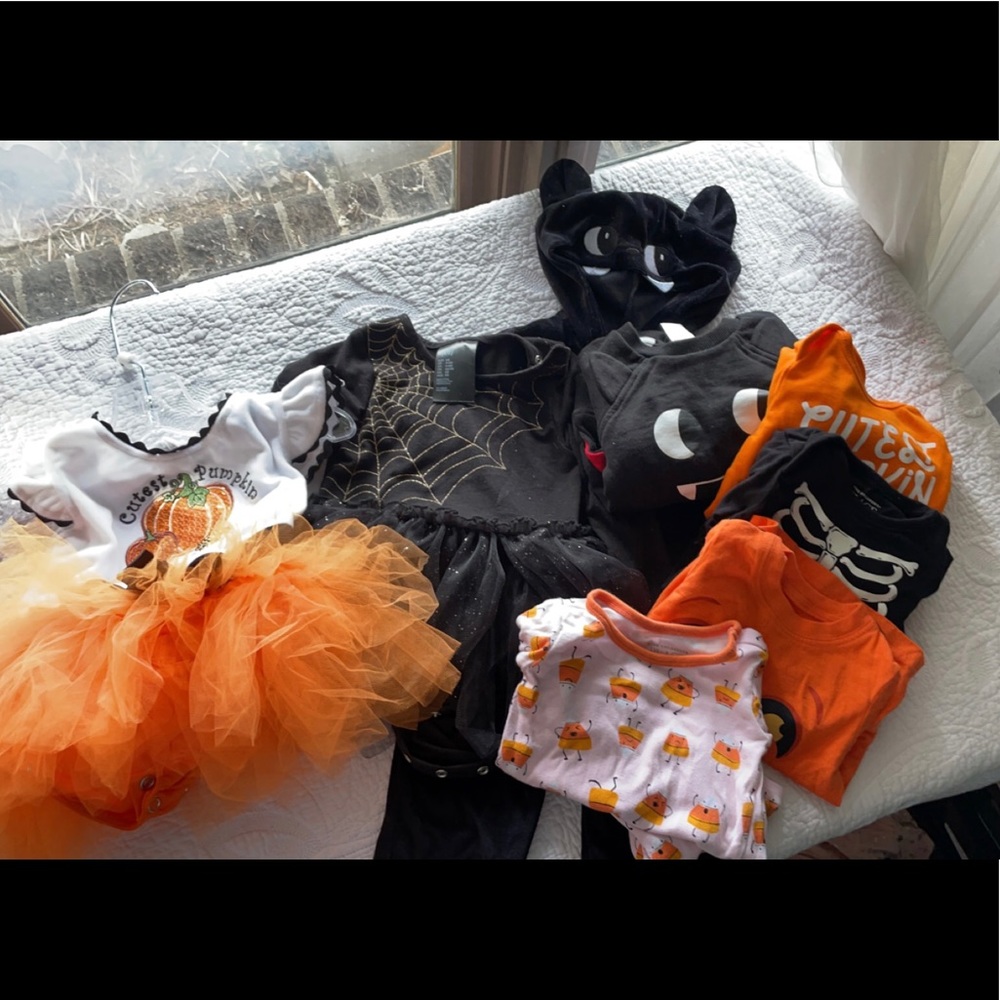 Baby girl Halloween bundle